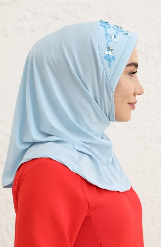 Ice Blue Scarf 0048-28