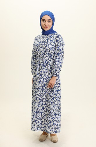 Robe Hijab Bleu Marine 5409-02