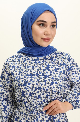 Robe Hijab Bleu Marine 5409-02