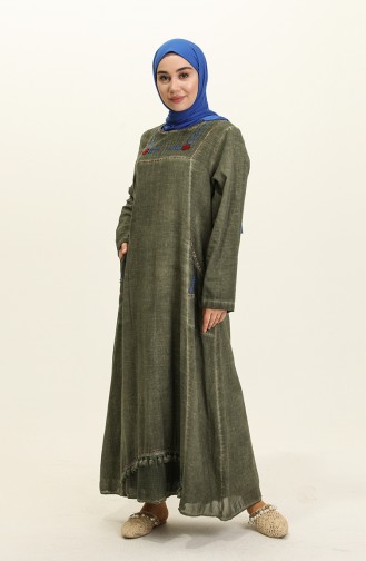 Robe Hijab Khaki 0004-01