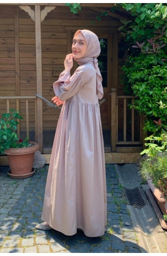 Mink Hijab Dress 0002-01