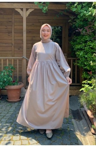 Mink Hijab Dress 0002-01