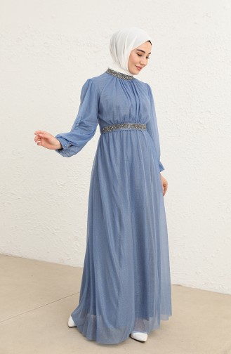 Habillé Hijab Indigo 5501-24