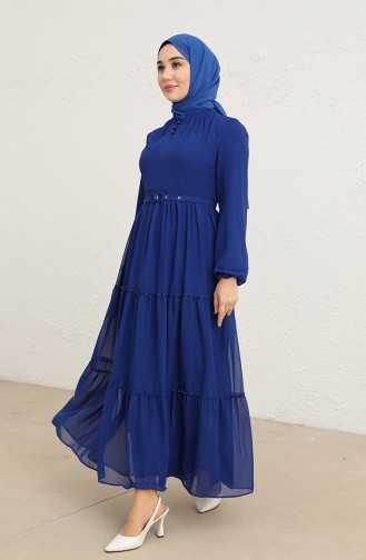 Robe Hijab Blue roi 5725-05