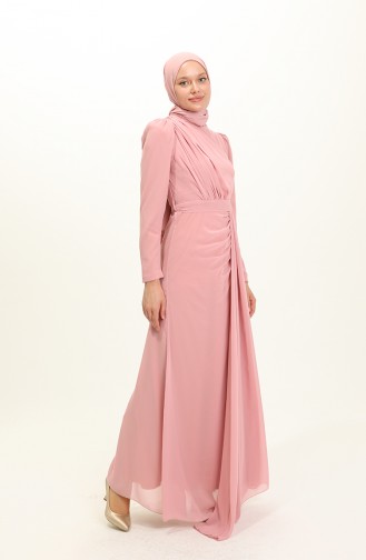 Habillé Hijab Rose 5736-11