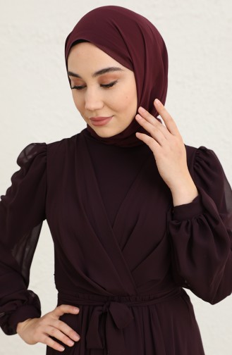 Habillé Hijab Pourpre 5796-06
