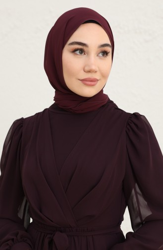 Purple İslamitische Avondjurk 5796-06