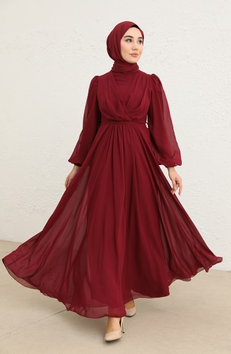 Habillé Hijab Bordeaux 5796-07