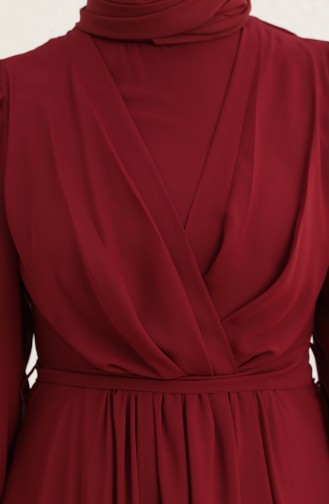 Habillé Hijab Bordeaux 5796-07