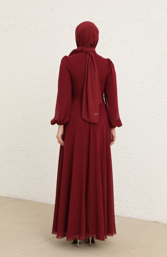 Habillé Hijab Bordeaux 5796-07