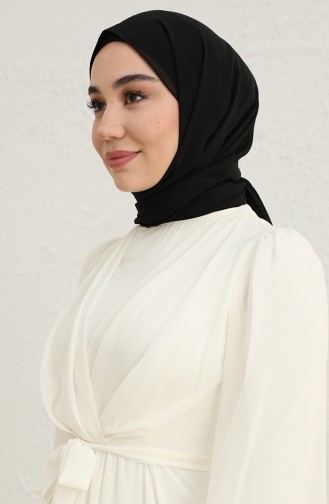 Habillé Hijab Ecru 5796-08