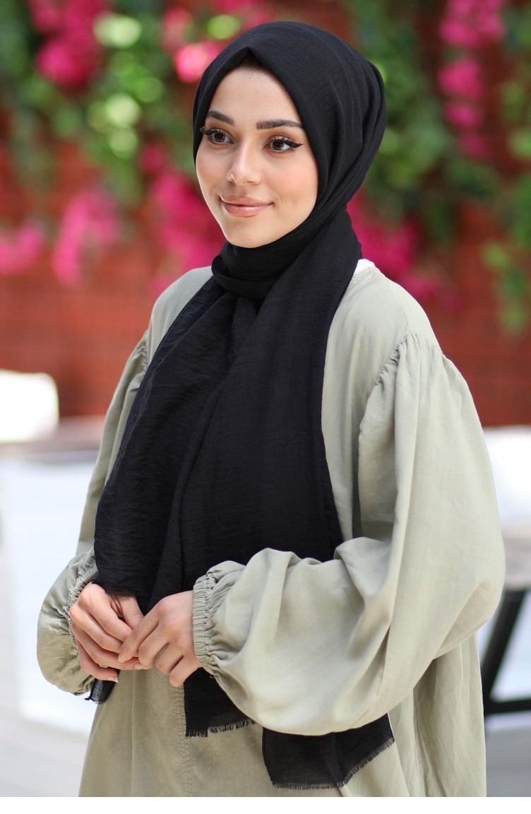 Scarf afvente black hot sale
