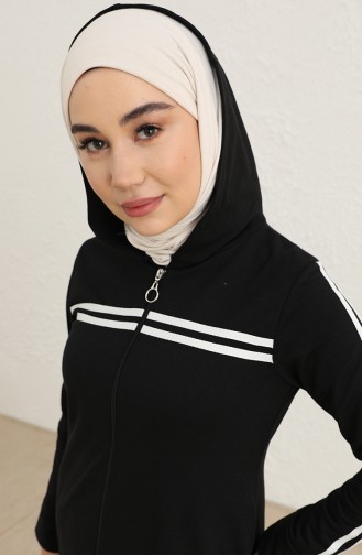 Tofisa Fermuarlı Spor Uzun Kap 4130-03 Antrasit
