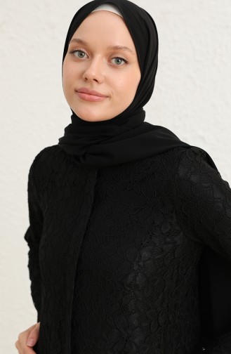 Abayas Noir 4395-01