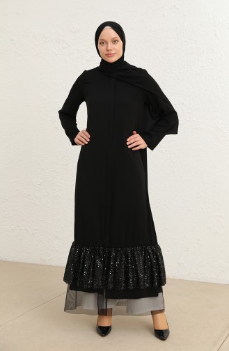 Black Abaya 4440-01