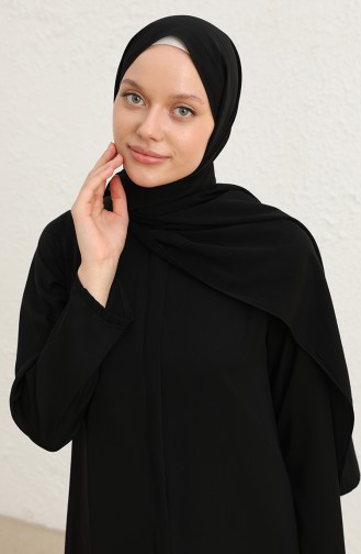 Black Abaya 4440-01