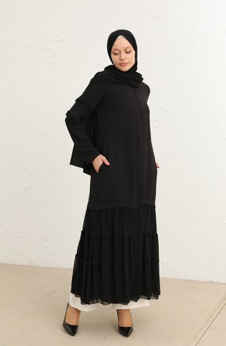 Black Abaya 4400-01