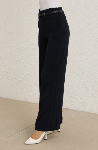 Navy Blue Pants 8052.Lacivert