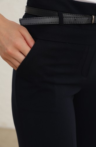 Navy Blue Pants 8052.Lacivert