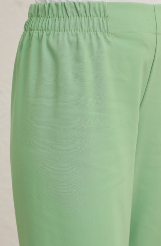 Beli Lastikli Pantolon 1983-47 Koyu Yeşil