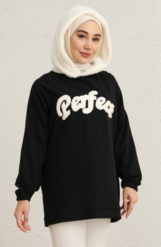 Sweatshirt Noir 3878-01