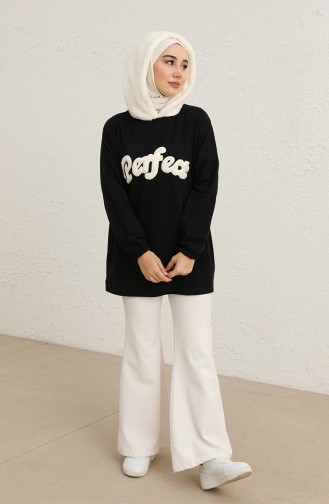Sweatshirt Noir 3878-01