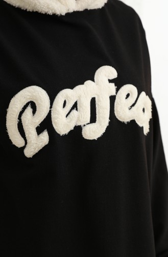 Sweatshirt Noir 3878-01