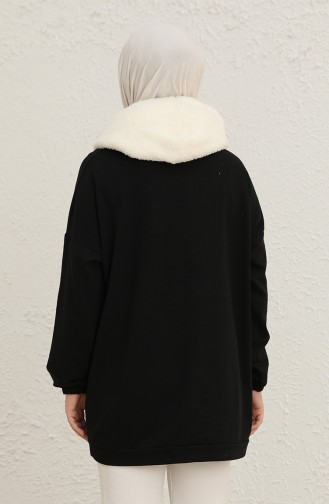Sweatshirt Noir 3878-01