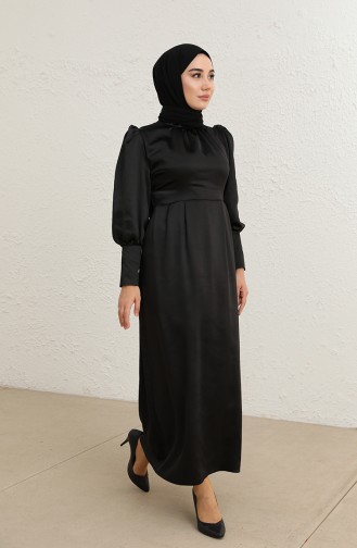 Schwarz Hijab-Abendkleider 2003-01