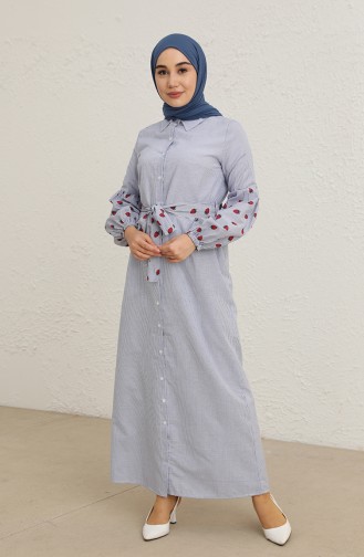 Robe Hijab Rouge 10556-01