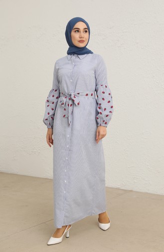 Robe Hijab Rouge 10556-01