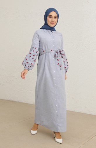 Robe Hijab Rouge 10556-01
