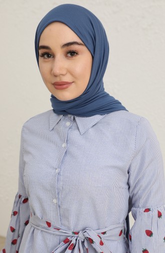 Robe Hijab Rouge 10556-01