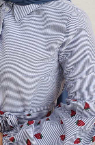 Robe Hijab Rouge 10556-01