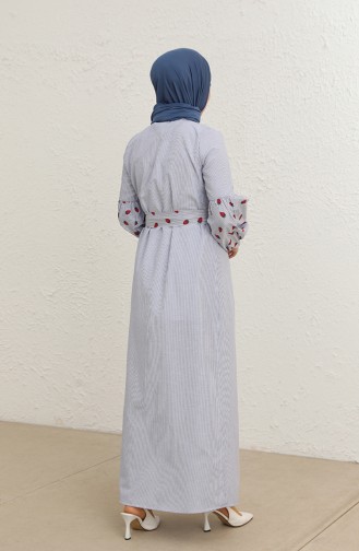 Robe Hijab Rouge 10556-01