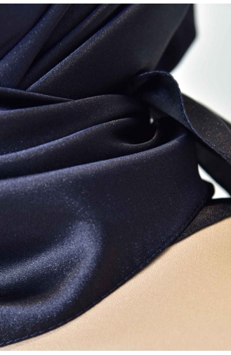 Navy Blue Hoofddoek 00007-02
