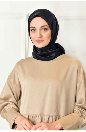 Navy Blue Hoofddoek 00007-02