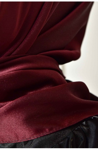 Claret Red Scarf 00007-03