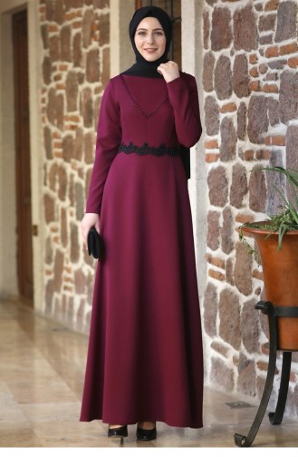 Red Hijab Dress 64