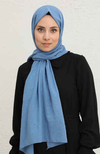 Pamuk Şal 1092-09 Kot Mavi