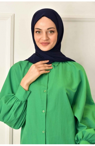 شال أزرق كحلي 00006-02