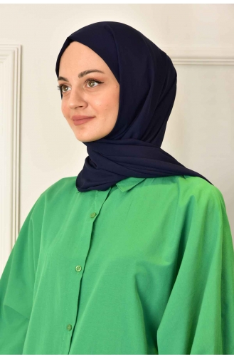 شال أزرق كحلي 00006-02
