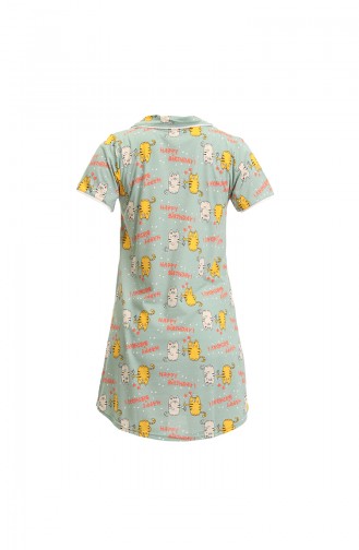Green Pajamas 2165.Yeşil