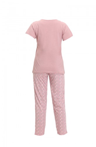 Dusty Rose Pyjama 3225.Gül Kurusu
