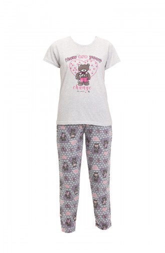 Grau Pyjama 3230.Gri