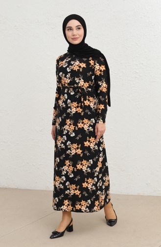Black Hijab Dress 0100-01