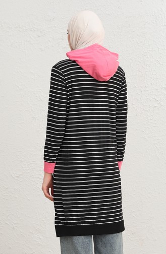 Tofisa Kapüşonlu Tunik 3793-03 Pembe