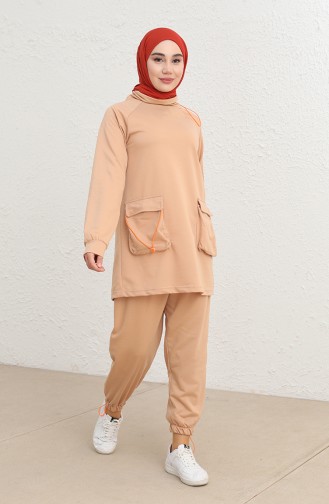 Light Wheat Tracksuit 2080-01