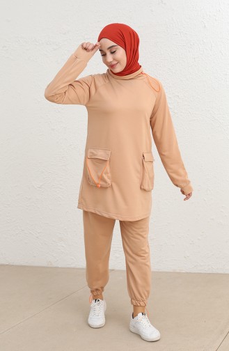 Light Wheat Tracksuit 2080-01