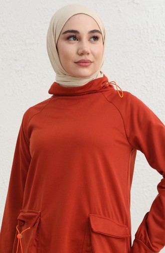 Brick Red Tracksuit 2080-03